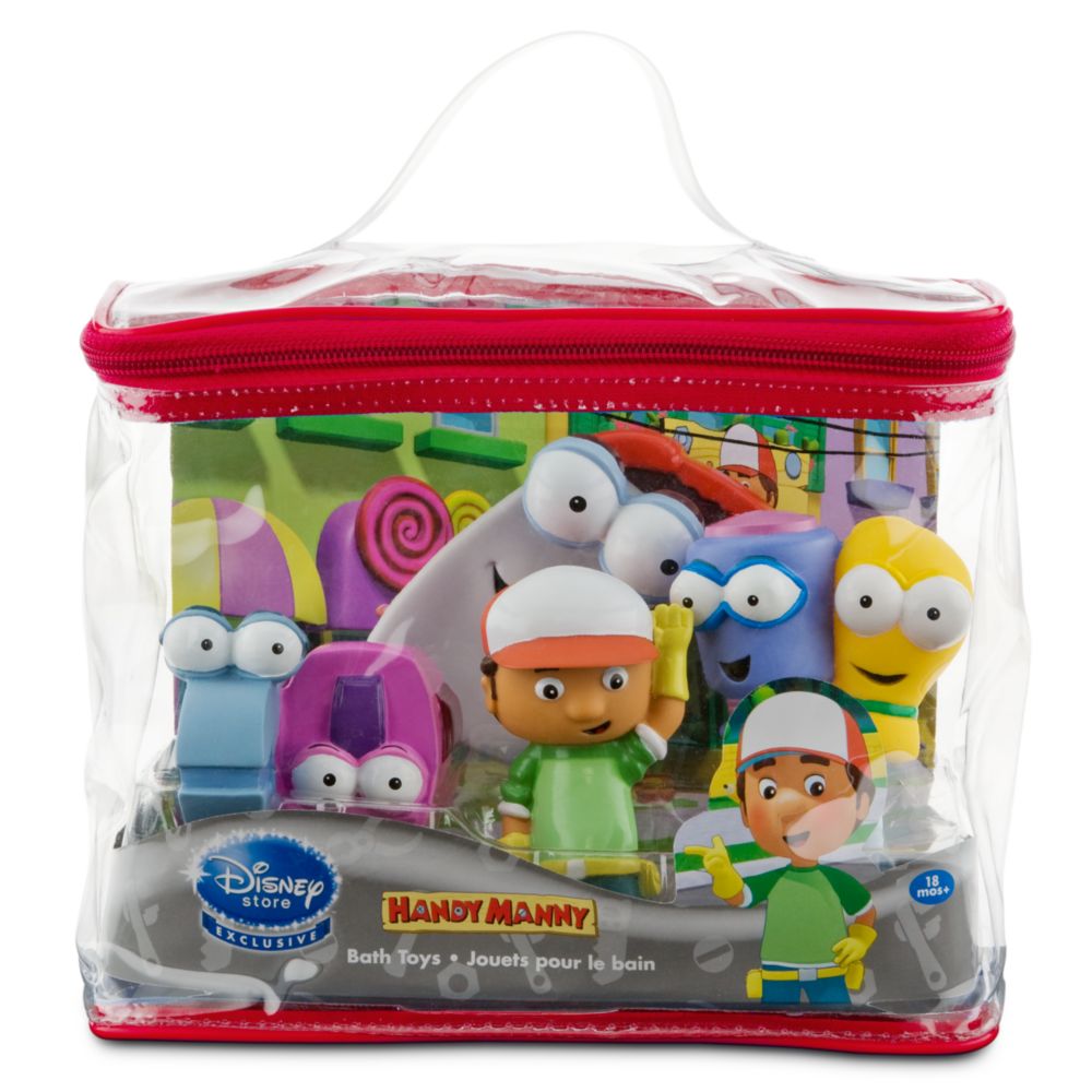 5-Pc. Handy Manny Bath Toy Play Set