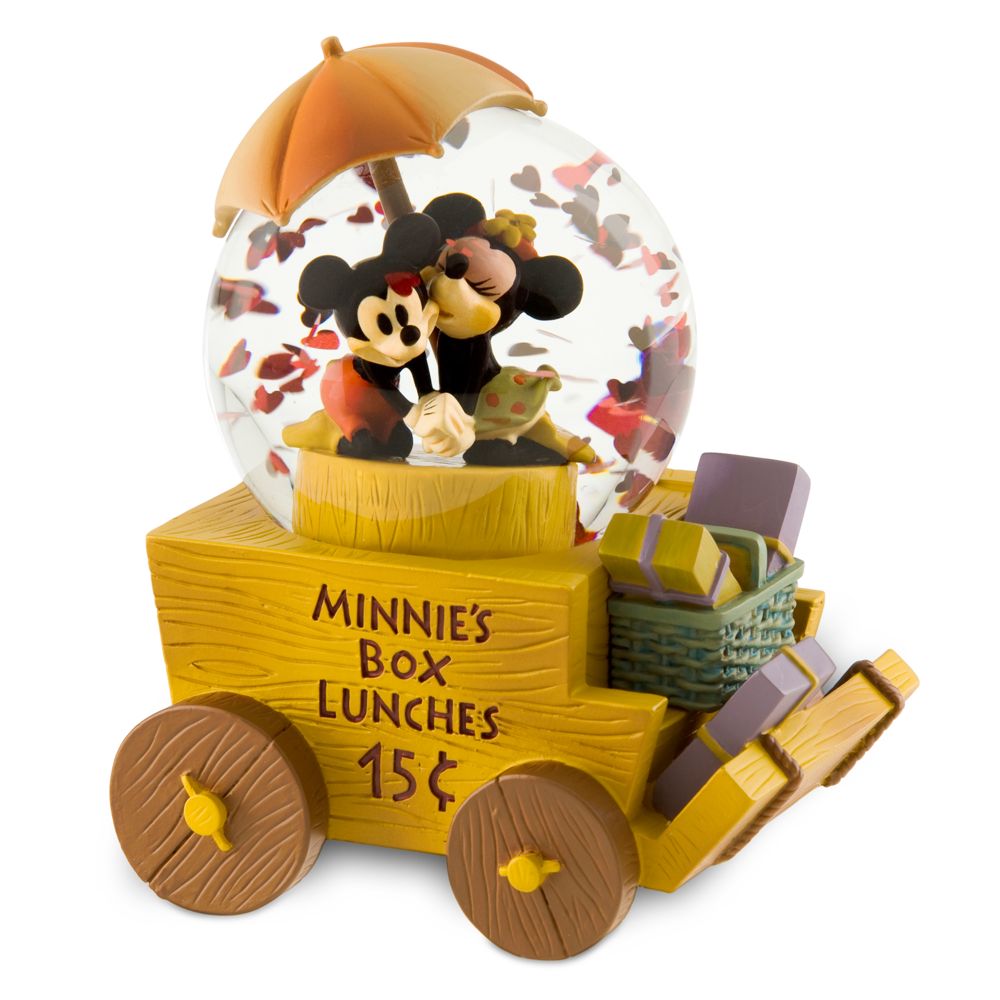 Mini Minnie & Mickey Mouse Snowglobe