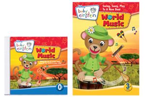 Baby Einstein World Music CD & DVD