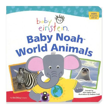 Baby Einstein Baby Noah&trade; World Animals Book