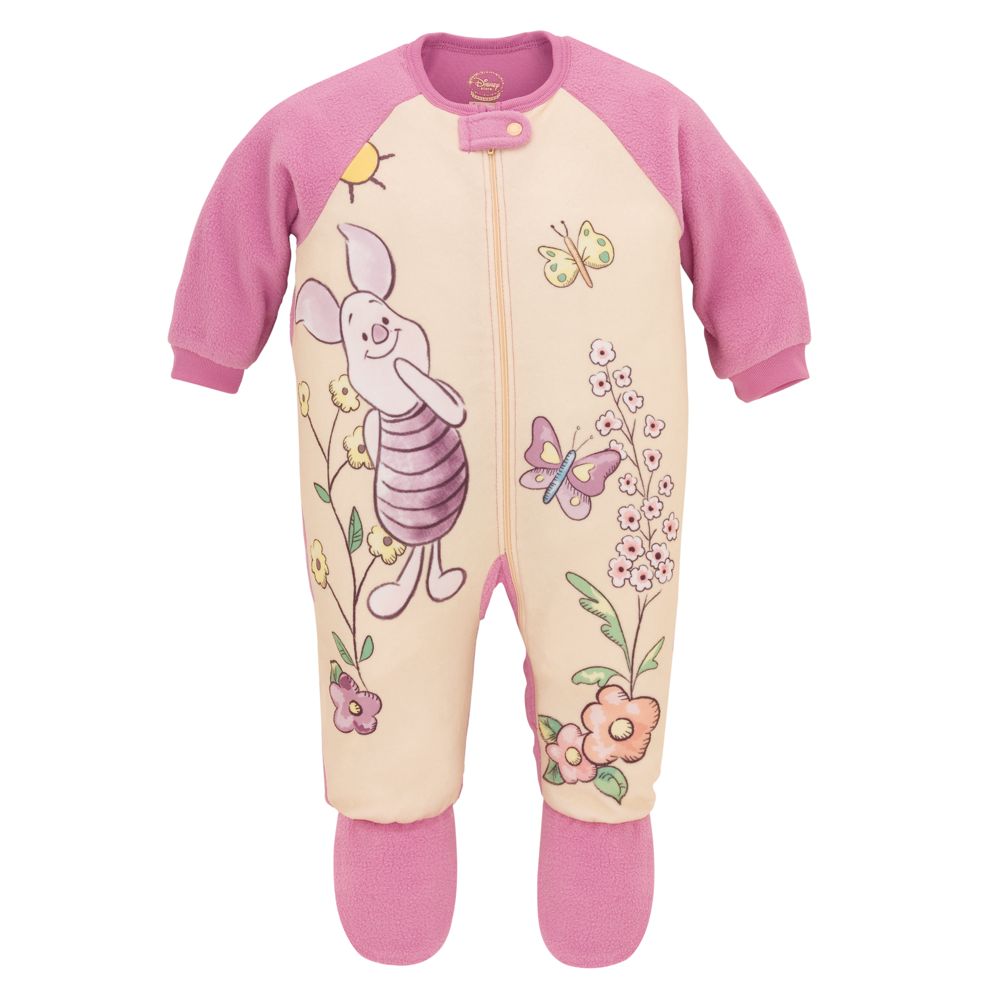 Fleece Piglet Blanket Sleeper for Infants