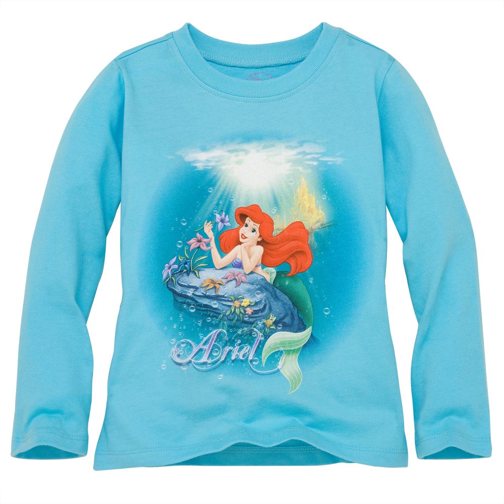 Long Sleeve Ariel Tee For Girls