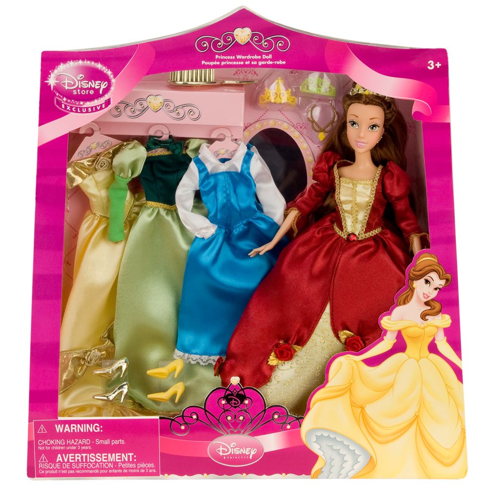 Deluxe Belle Doll & Wardrobe Play Set