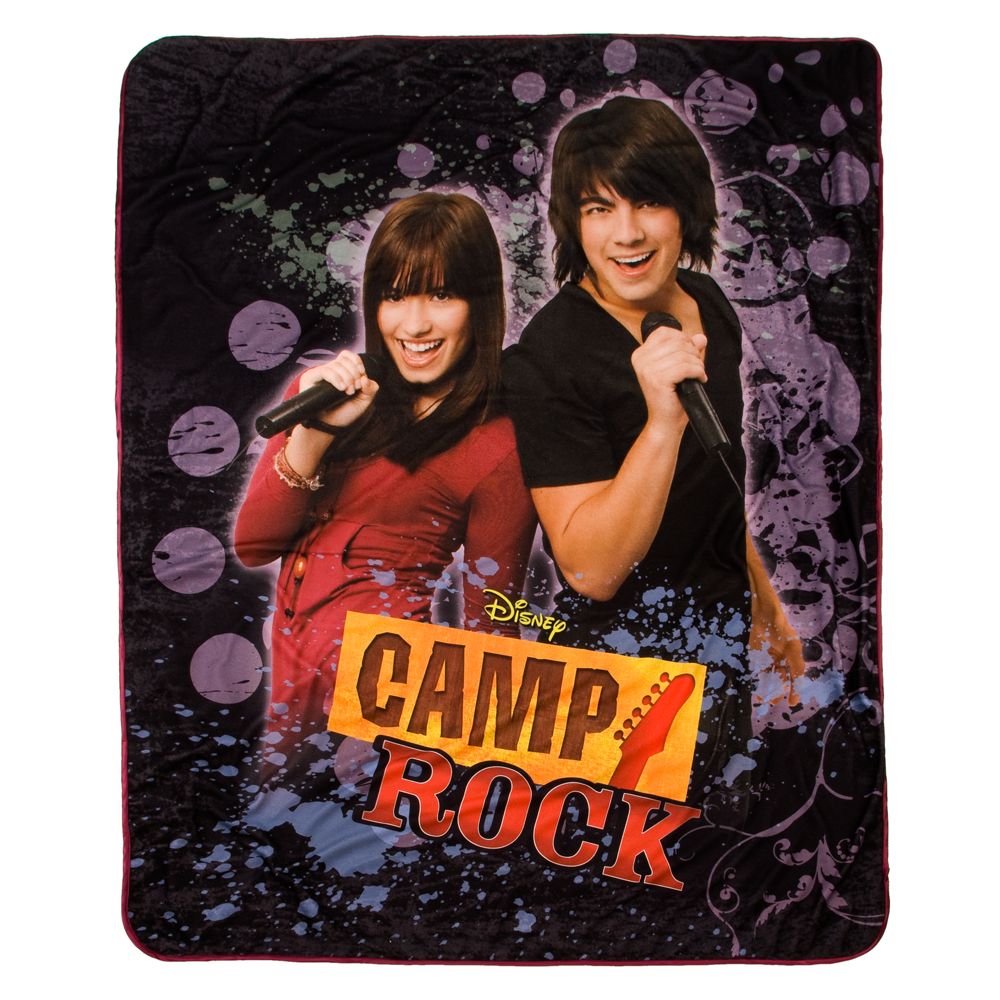 Camp Rock Fleece Throw