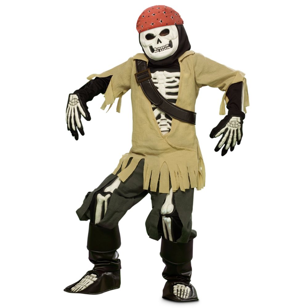 Glow-in-the Dark Boney Jack Sparrow Costume