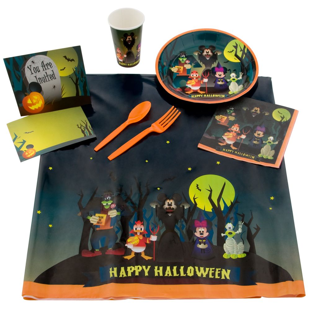 Mickey and Friends Halloween Party Pack for 8 Guests