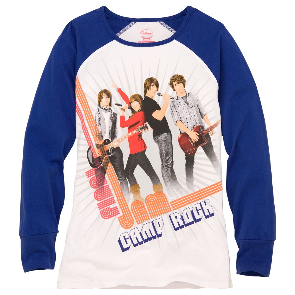 Long-Sleeve Raglan Final Jam Camp Rock Tee