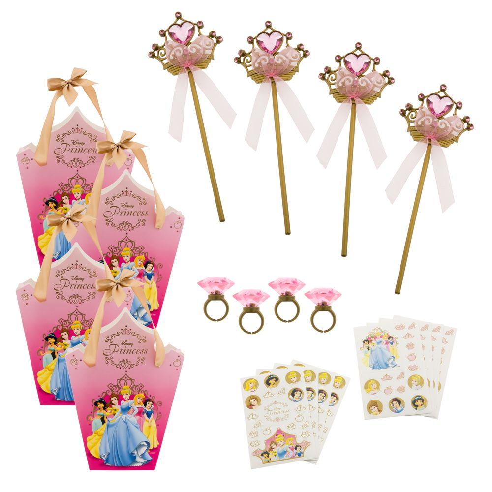 Disney Princess Party Favors Set for 4 Guests