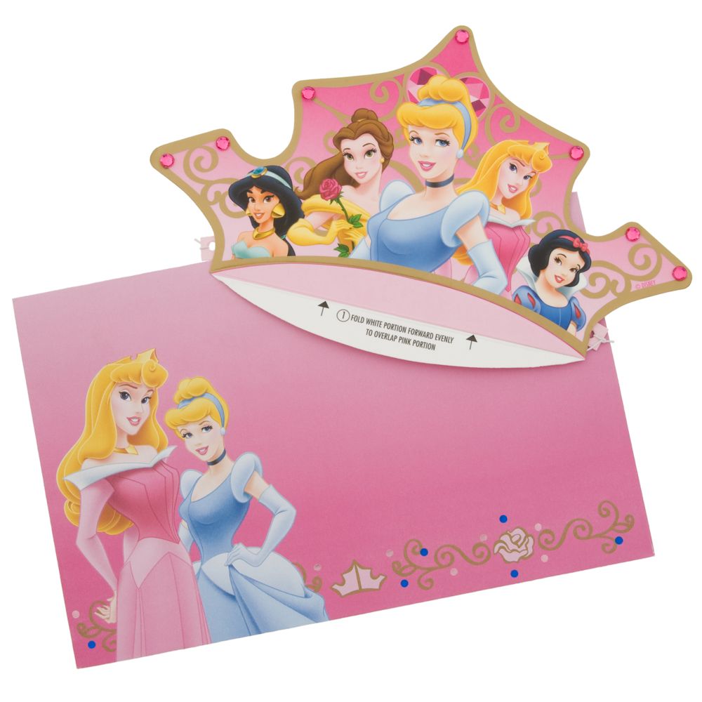 Pack of 8 Princess Invitations