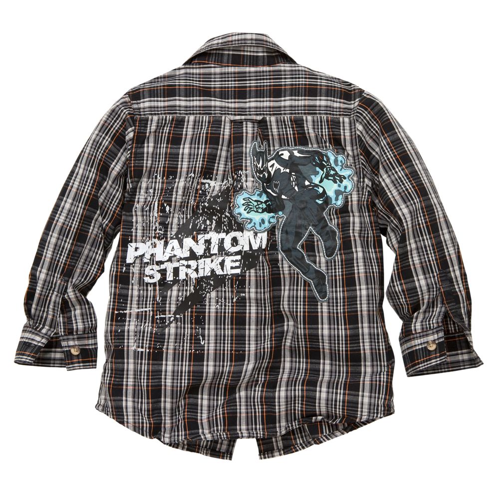 Long-Sleeve Woven Power Rangers Jungle Fury Shirt