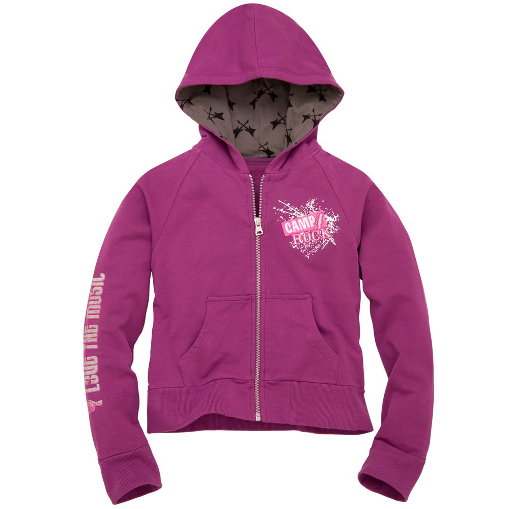 Long-Sleeve Hoodie Camp Rock Jacket
